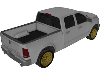Dodge Ram 1500 (2013) 3D Model