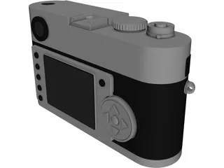 Leica M8 Digital Camera 3D Model