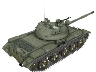 T-62 3D Model