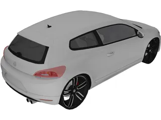 Volkswagen Scirocco 3D Model