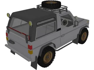 Daihatsu Rocky 3D Model