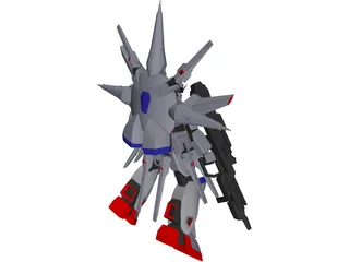 Gundam Providence ZGMF-X13A 3D Model