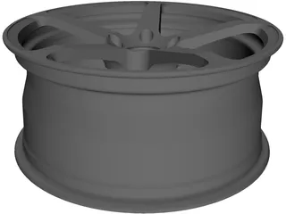 Wheel 19inch 3D Model