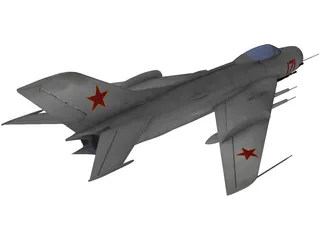 MiG-19 3D Model