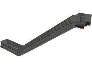 Chain Conveyor 3D Model