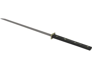 Katana Sword 3D Model