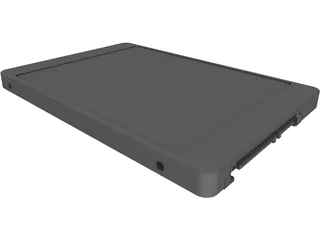 Slim SSD 3D Model