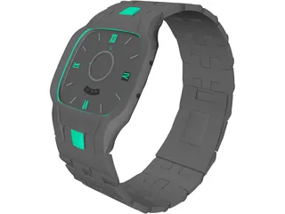 Watch 3D Model