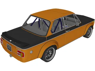 BMW 2002 Alpina 3D Model