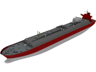 LNG Tanker 3D Model