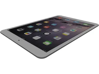 Apple iPad Air 2 3D Model