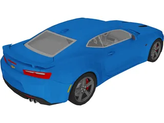 Chevrolet Camaro SS (2016) 3D Model