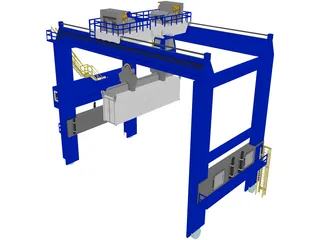 Crane 3D Model