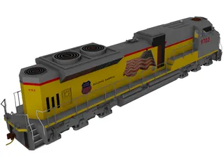 Union Pacific 3D Model