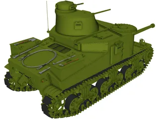 M3 Lee 3D Model