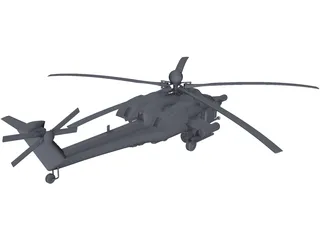 Mil Mi-28 Havoc 3D Model