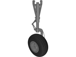 Landing Gear 3D Model