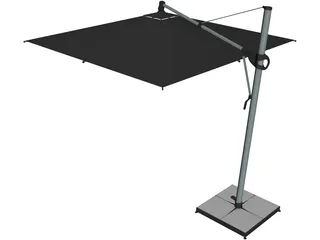 Outdoor Umbrella 3D Model