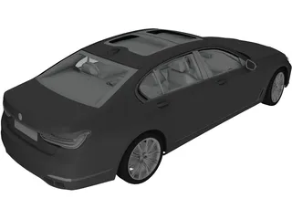 BMW 7-Series G11 (2016) 3D Model