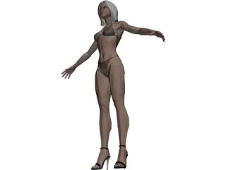 Woman 3D Model