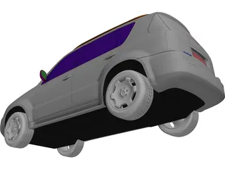 SsangYong Rexton 3D Model