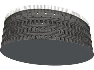 Coliseum Roman 3D Model