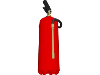 Fire Extinguisher 3D Model