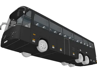 Volvo 9900 Bus 3D Model