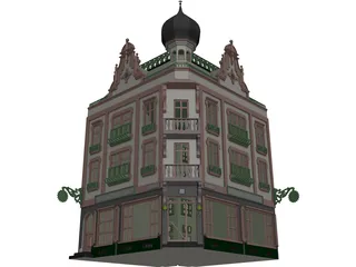 Town House 3D Model