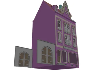 Town House 3D Model