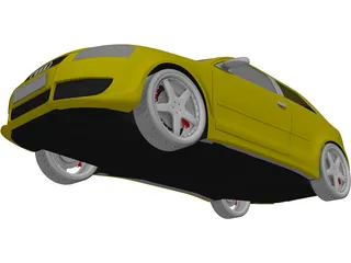 Audi A3 (2004) 3D Model