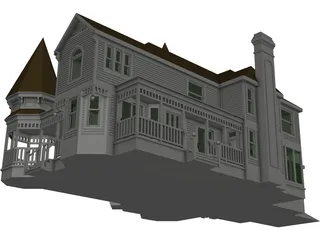 House Victorian 3D Model