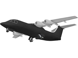 British Aerospace BAe 146 3D Model