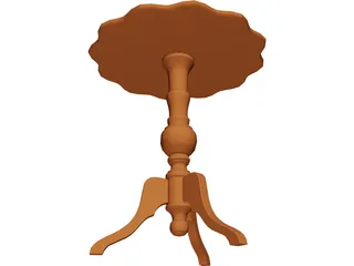 Table Tripod 3D Model