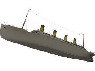 Titanic R.M.S 3D Model