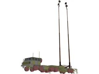 Patriot Antenna 3D Model