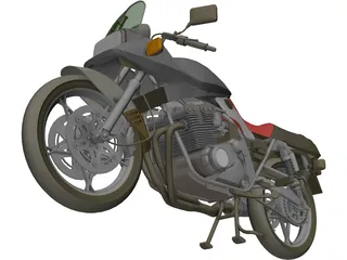 Suzuki Katana 3D Model