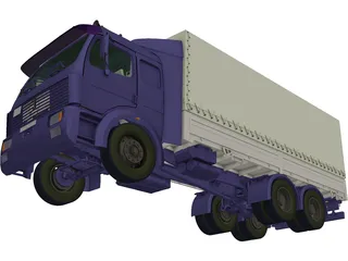 Mercedes-Benz Truck 3D Model