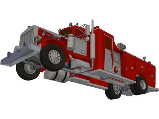 Peterbilt Firefight 3D Model