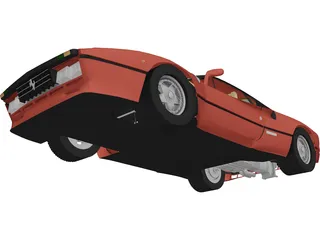 Ferrari 288 GTO (1984) 3D Model