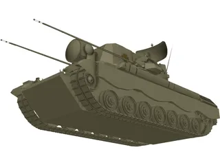 Flackpanzer Gepard 3D Model