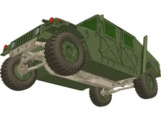 Hummer (1993) 3D Model