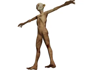 Gollum 3D Model