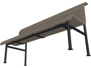 Bench 3D Model