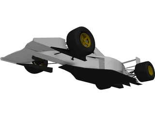 F1 Jordan 191 3D Model