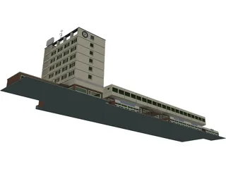 Station Kehl 3D Model