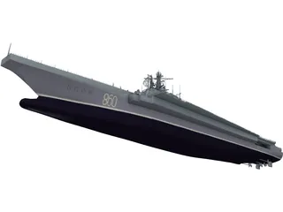 Kiev Russian Aircraft Carrier 3D Model