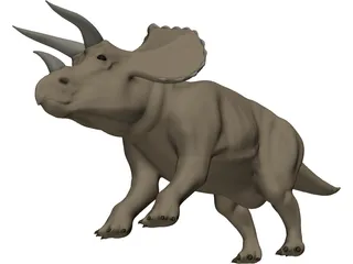 Triceratops 3D Model