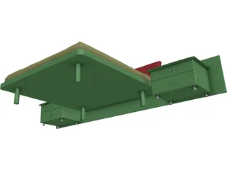 Bed 3D Model