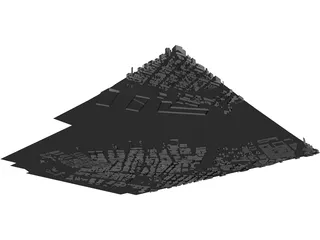 City Part Lower Manhattan (New York) 3D Model